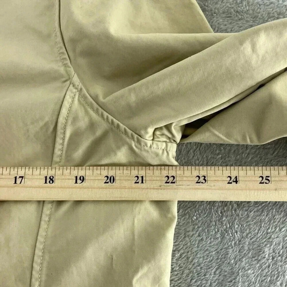 Lands End Jacket Womens L Beige 4094 - Picture 5 of 8